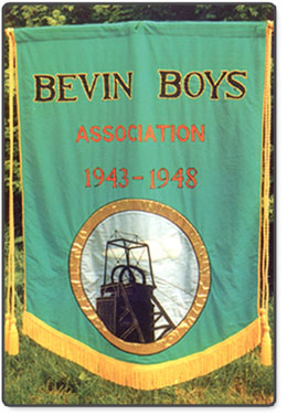 Bevin Boys Association Banner